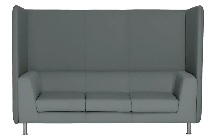 ND 103 AKU trojkřeslo čalouněné, látka BONDAI BN 8078 šedá